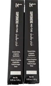 IT Cosmetics Superhero No Tug Matte Shadow Sticks (2) (Bare & Brave, Tough Tan) - Picture 1 of 6