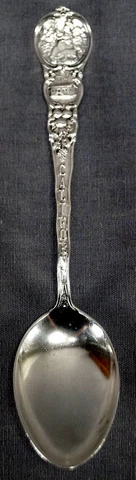 Watson Company Sterling Silver California Souvenir Spoon Circa 1910 - 1950 Cover