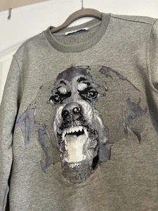 Givenchy Rottweiler Gray Sweatshirt - Picture 1 of 6