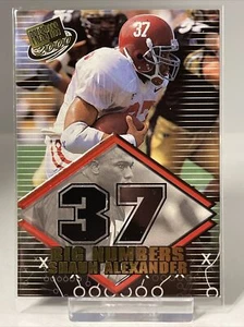 2000 Press Pass Card #BN 5 Shaun Alexander Alabama Crimson Tide Big Numbers - Picture 1 of 2