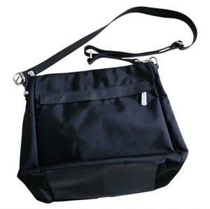 Travelpro Women's Black Leather and Nylon Handbag. - Picture 1 of 7