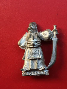 Games Workshop Citadel Warhammer Fantasy Mordheim Hired Arabian Merchant RARE - Foto 1 di 1