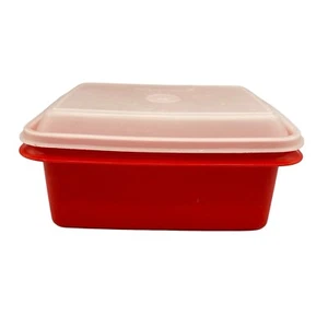 Contenedor para helados Tupperware Red Freeze N Save 1254 tapa transparente 1255 - Imagen 1 de 17