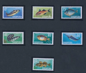 1967 ALBANIA, Pesci, n. 1131/37, MNH** - Picture 1 of 1