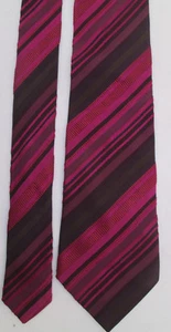 -AUTHENTIQUE  cravate cravatte (Louis) FÉRAUD  67% soie 33% coton  TBEG  vintage - Imagen 1 de 3