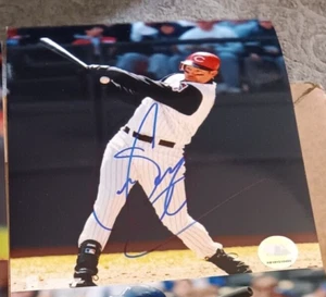 SEAN CASEY Cincinnati Reds SIGNIERTE FOTODATEI 8x10 COA MLB HANDSIGNIERT Baseball - Bild 1 von 1