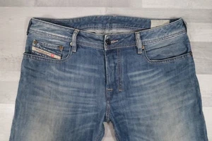Pantalones de mezclilla para hombre Diesel ZATINY regular bootcut azul W31 L31 lavado 008XR - Imagen 1 de 13