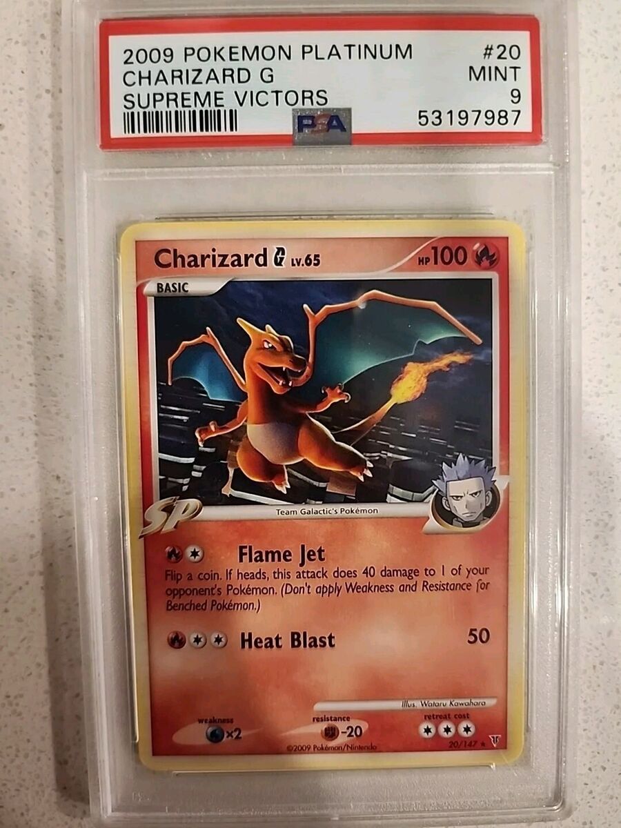 Charizard Pokémon TCG Professional Sports Authenticator (PSA Charizard Pokémon TCG Professional Sports Authenticator (PSA