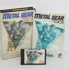 METAL GEAR Konami MSX2 Japan Game 1828 msx