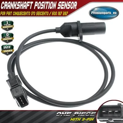 Crankshaft Position Sensor for Fiat Cinquecento 170 Seicento / 600 187 287 1.1 - Image 1 of 4