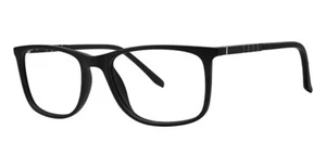 MODERNE OPTISCHE KIRBY HERREN TR90 BRILLE 53-18-140 MATTSCHWARZ MIT WEICHER HÜLLE - Bild 1 von 1