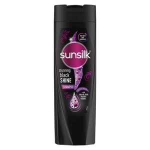 Sunsilk Stunning Black Shine Shampoo, With Amla+Oil, Pearl Protein & Vitamin E - Picture 1 of 10