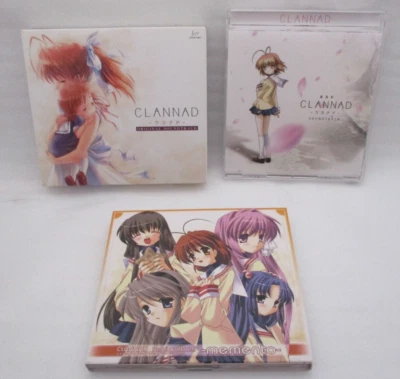 CLANNAD CD Banda Sonora Original, Álbum Remix Memento Y La Película 3CDs Japón - Imagen 1 de 4