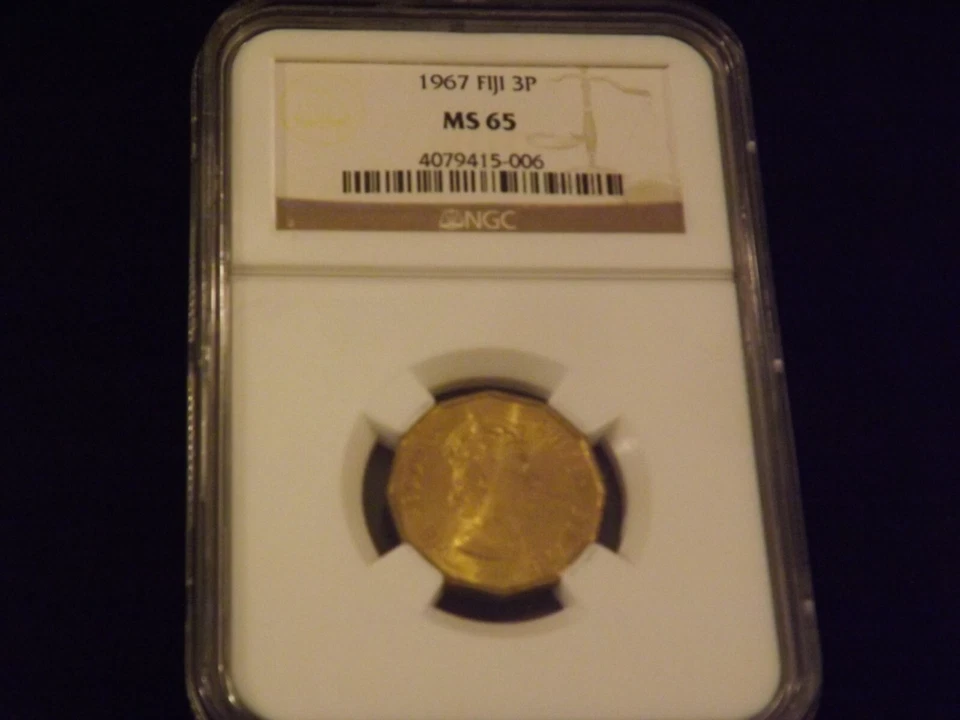 1965  3P       Fiji     NGC MS 65 - Image 1 of 2