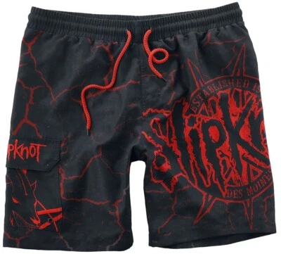 Pantalones Cortos de Natación Slipknot Para Hombre Board Shorts Surf Bañador Metal Raro Nuevo Foto 1 de 4