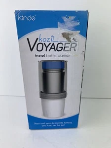 Kiinde Kozii Voyager Travel Baby Bottle Warmer 18 oz. Stainless Steel - Picture 1 of 6