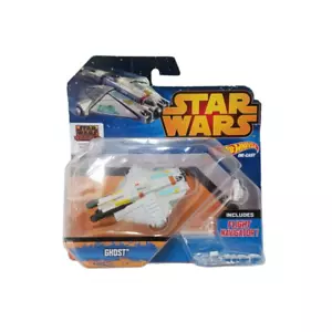 Star Wars Hot Wheels Die Cast Ghost Includes Flight Navigator! Unopened - Picture 1 of 12