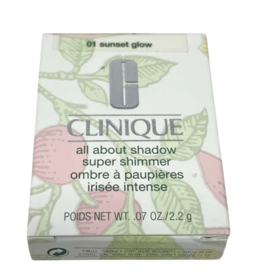Clinique All About Shadow Single Super Shimmer 01 Sunset Glow 0.07 Oz Full Size - Image 1 of 4