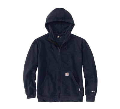 Carhartt FR Force Original Fit Midweight Hooded Zip-Front Sweatshirt Item# 10498 - Image 1 of 4