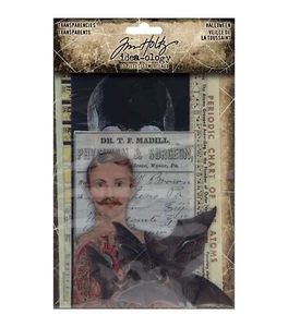 Tim Holtz Idea-ology TRANSPARENCIES - HALLOWEEN  11pcs TH94272 - Imagen 1 de 2