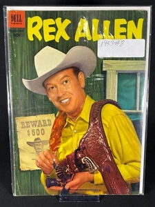 Rex Allen #8, Photo Covers — Dell Comics March-May 1953 — VG/F Cond. - Picture 1 of 12