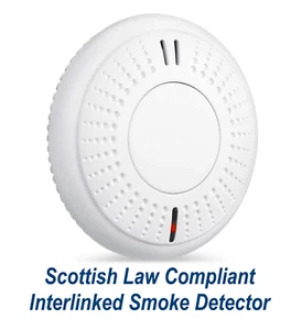 ANKA Wireless Interlinked Additional Smoke Alarm Scottish Law Compliant - Picture 1 of 4