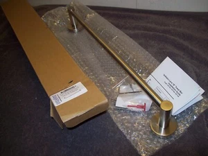 Volkano ICO Lava 18" Bath Brass Towel Bar V67144 Brushed Nickel, Free ship! - Picture 1 of 5