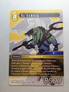 Ba'Gamnan - 15-079R - FF TCG Crystal Dominion - Picture 1 of 1