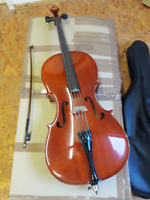 3/4 Cello mit Bogen und Etui