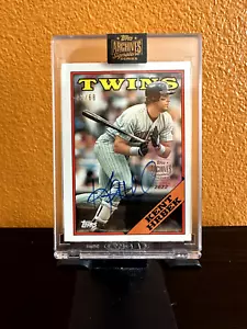 2022 Topps Archives Signature Series edición retirada Kent Hrbek automático #d/68 - Imagen 1 de 2