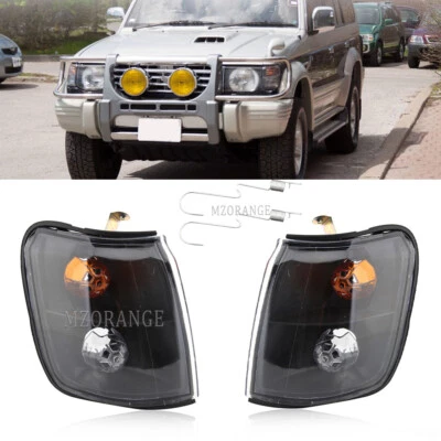 Par de luces de esquina lámparas para MITSUBISHI Pajero Montero 1992-1996 lado izquierdo derecho Foto 1 de 4