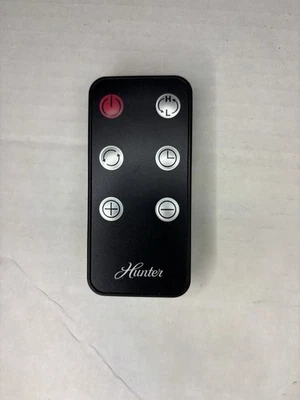 Hunter Replacement Fan Remote Control Black 6 Button - Image 1 of 2