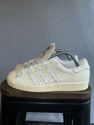 NUEVO Adidas BY9075 Originales Superstar Años 80 Reptil Serpiente Cuero Zapatos Para Mujer 8 Foto 1 de 4