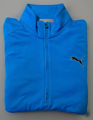 Chaqueta de golf Puma Warm Cell para hombre talla M 1/4 cremallera pulóver manga larga 100 % poliéster Foto 1 de 4