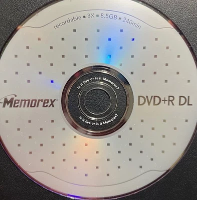 Memorex DVD+R DL 8.5GB 8x Blank  Discs – New, Unused, Open Box (10 pack) - Image 1 of 3