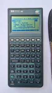 HP 48G, calculadora RPN Hewlett Packard ¡con extensión de memoria interna! - Imagen 1 de 3