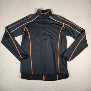 KJUS Top Performance Mens Medium 1/4 Zip Pullover Long Sleeve Athletic Shirt - Picture 1 of 12