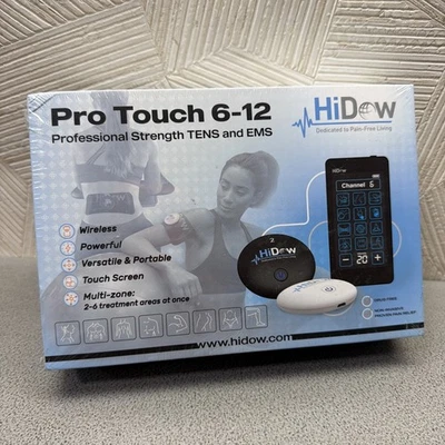 HiDow Pro Touch 6-12 Professional Strength TENS & EMS Wireless Massager - Image 1 of 3