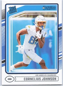 Cargadores Cornelius Johnson de novato con clasificación Panini Donruss 2024 - Imagen 1 de 2