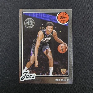 2025 Topps - Ace Bailey #80BK-54 45th Anniversary Insert Rookie Card RC NM - Picture 1 of 2