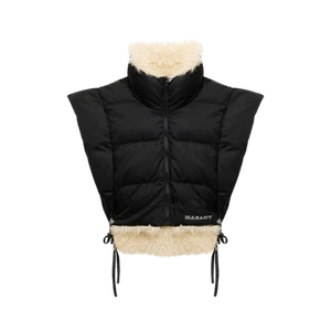 (W) Isabel Marant Hoodiali Reversible Vest Black - 24FW - Picture 1 of 1