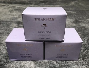(3) Tru Alchemy Quench Crème Hyaluronix Acid Bakuchiol Daily Moisturizer NEW LOT - Picture 1 of 5