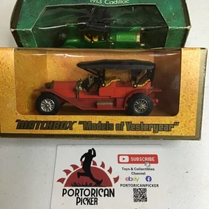 MATCHBOX MODELS OF YESTERYEAR MOY Y9 REF 1912 SIMPLEX CLASSIC CAR 1/43 MIB - Bild 1 von 5