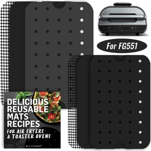 Reusable Liner Accessories for Ninja FG551 Foodi Smart XL 6-in-1 Indoor Grill... - Picture 1 of 6