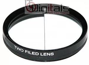 52mm Split Field Two Field Special Effects Lens Filter Two Depth Of View 52 mm - Picture 1 of 2