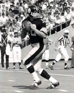 Pittsburgh Steelers TERRY BRADSHAW 8x10 Photo Poster Football Print HOF 89 - Picture 1 of 1