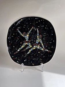 Vintage Aldo Londi For Bitossi Pottery Plate, “Giullare”, Made In Italy, Signed - Picture 1 of 7