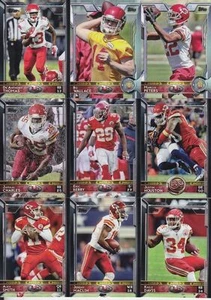 2015 Topps Kansas City Chiefs Team Set Knile Davis Houston Smith Travis Kelce 16 - Picture 1 of 1