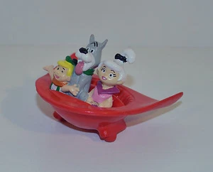 Figura de acción Astro Elroy & Judy 1990 2,75" Kraft Foods película PVC coche supersónicos - Imagen 1 de 3