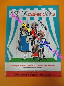 spartito 42° ZECCHINO D'ORO rassegna internazionale 1999 CURCI no cd lp mc dvd - Foto 1 di 1